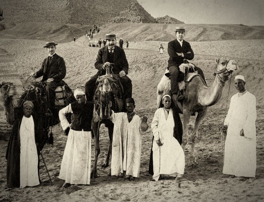 About 1925. Hagop has his arms crossed, on the right.